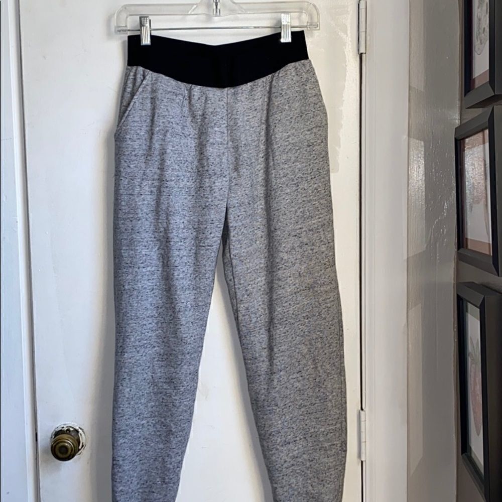 PRINCESSE TAM TAM Double Lined Grey Joggers-XXS
